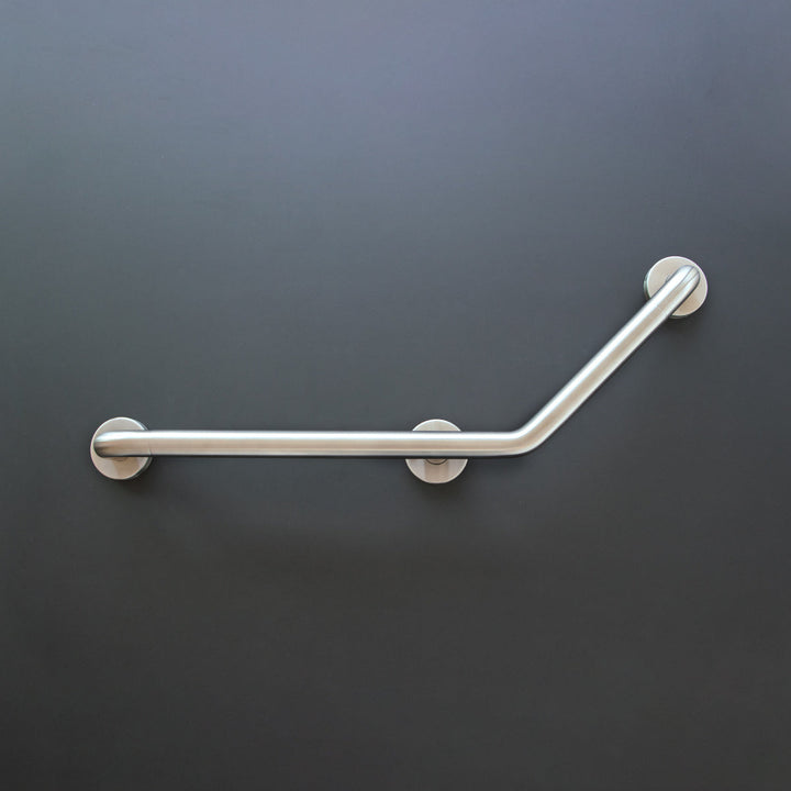 Safety Grab Bars Angular safety grab bar, installation on the right