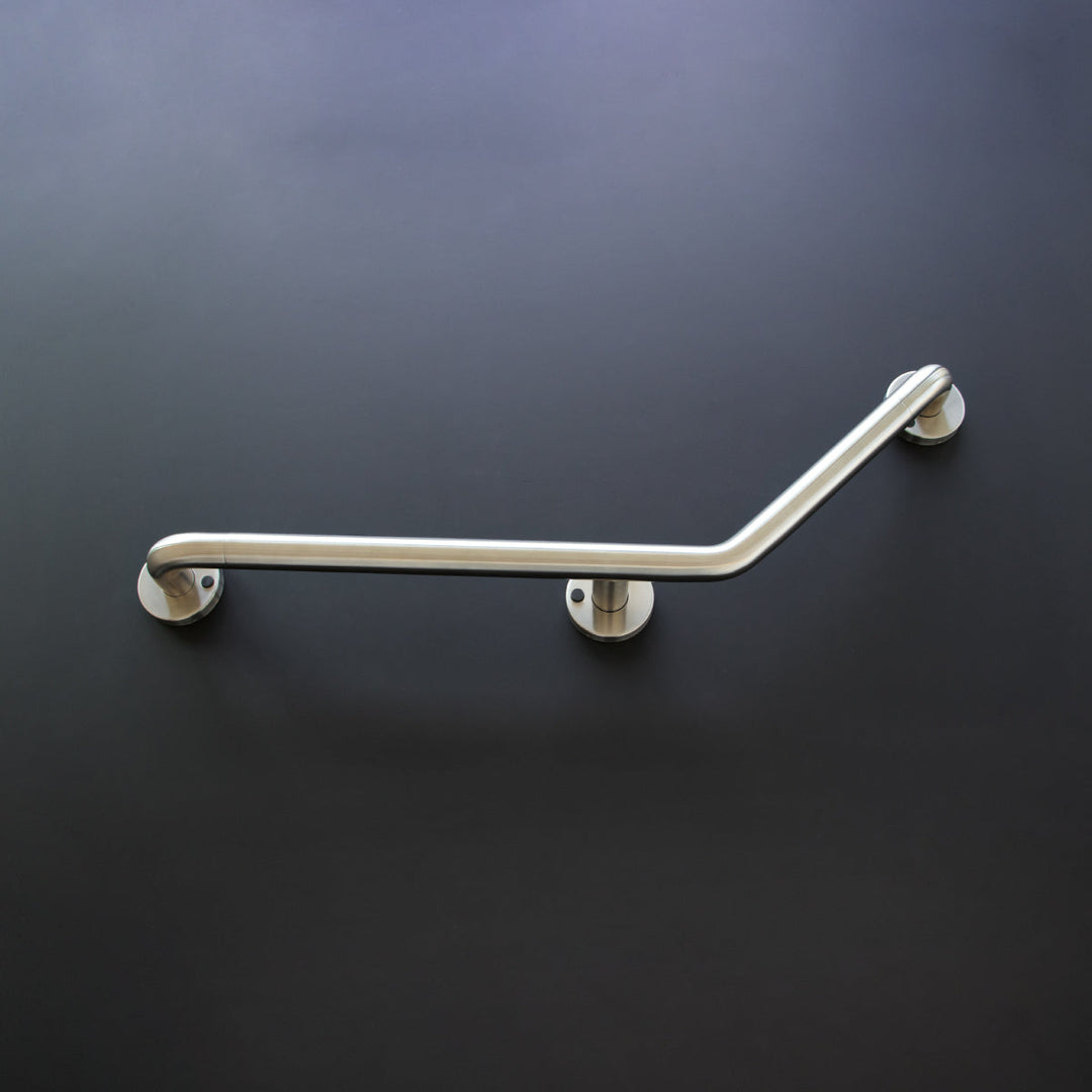Safety Grab Bars Angular safety grab bar, installation on the right