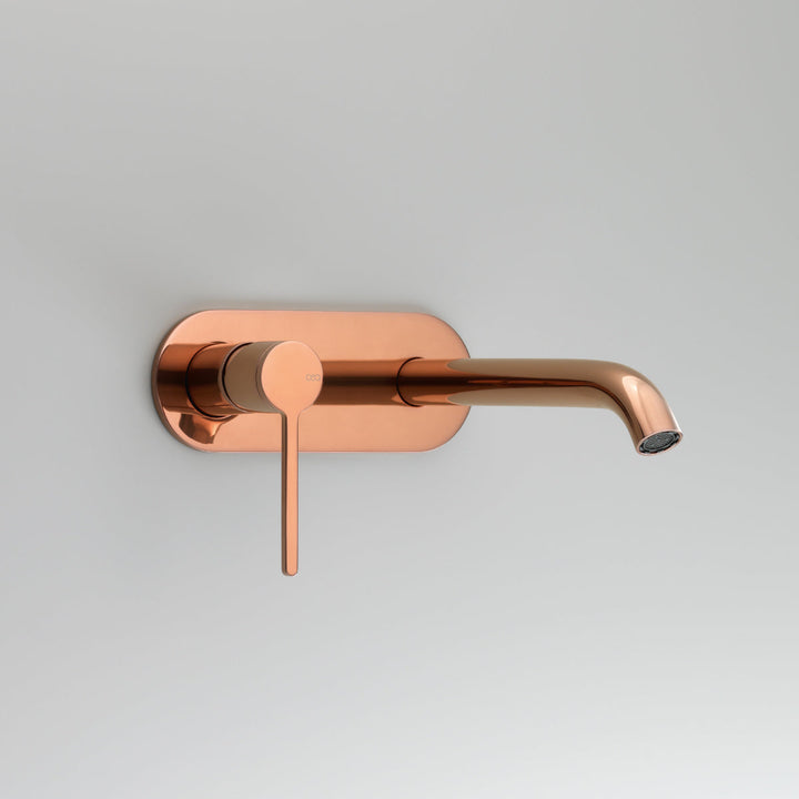 Innovo Wall mounted mixer with spout L. max. 185 mm