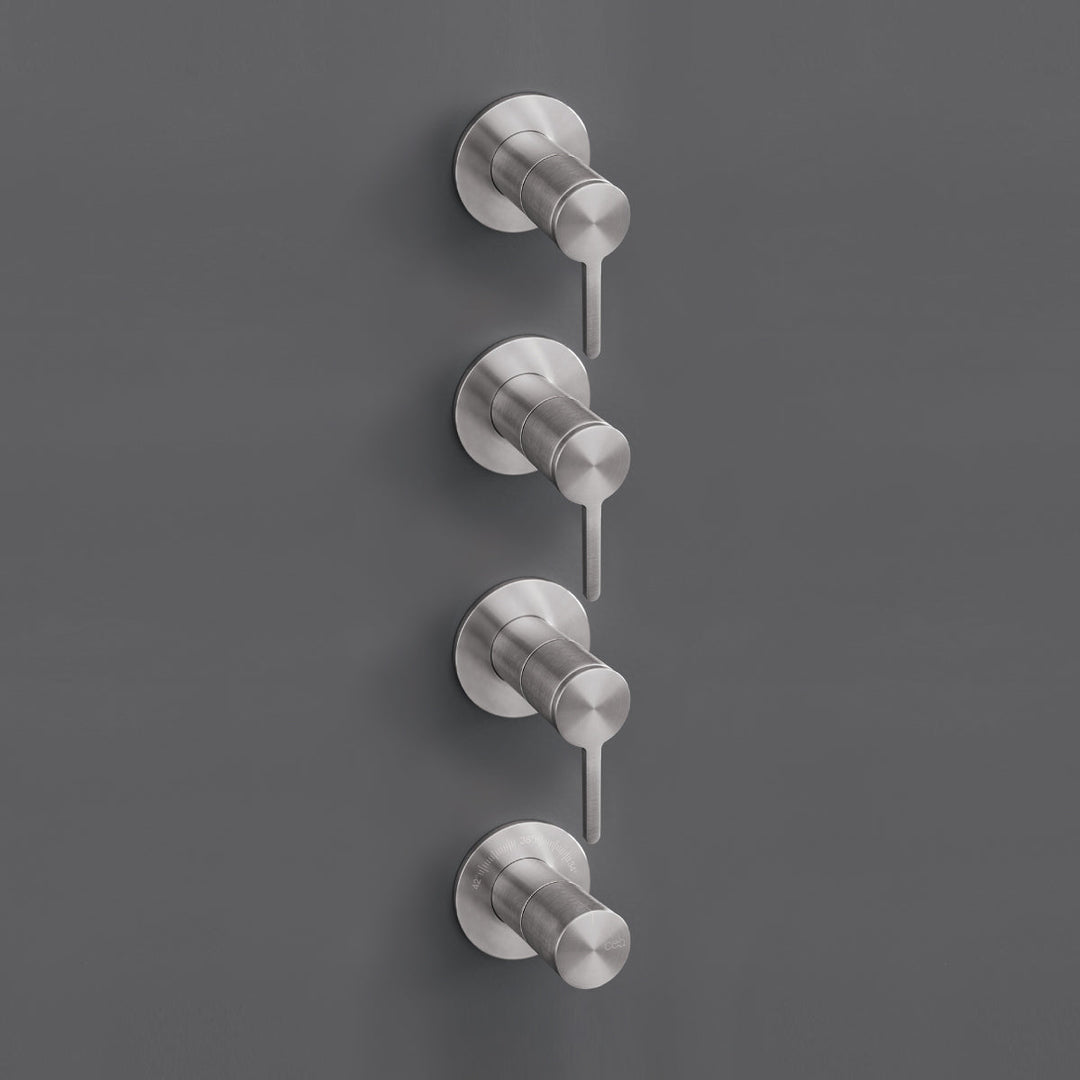 Innovo Thermostatic shower mixer set with 3 shut-off valves