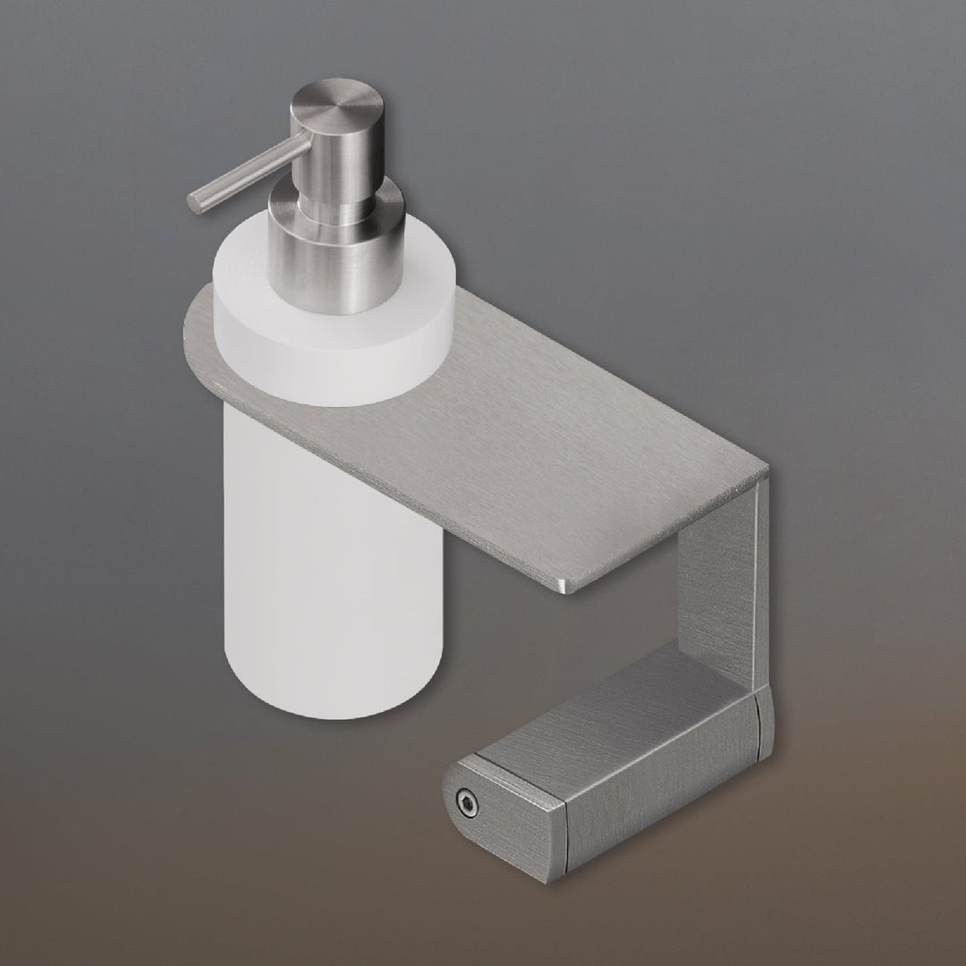 Lutezia Shelf with Delrin® dispenser, installation on the right