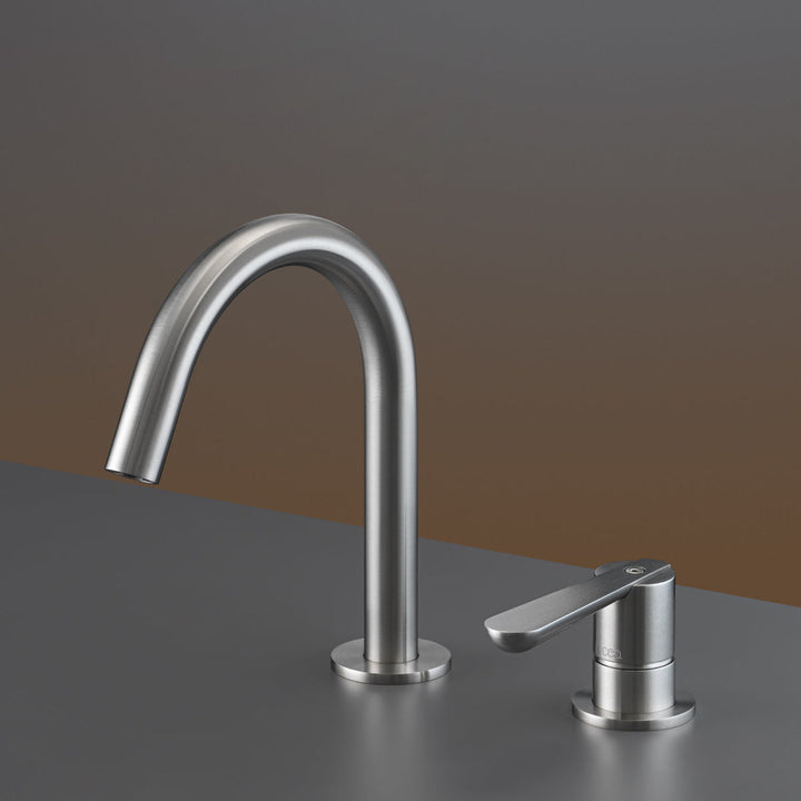 Lutezia Plus Two-hole mixer with swivelling spout H. 190 mm