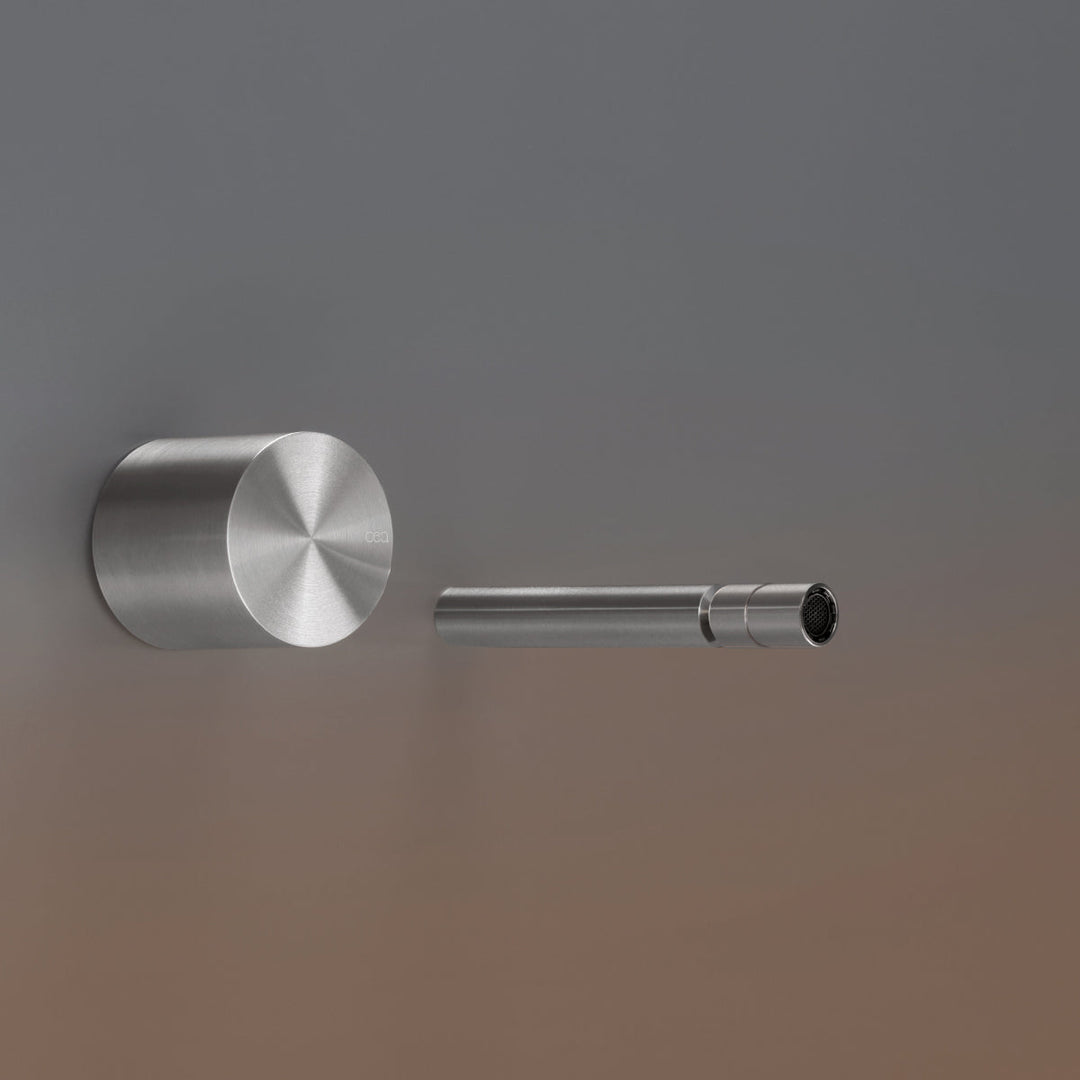 Opus Wall mounted progressive mixer with adjustable spout L. 165 mm Taps CEA Design