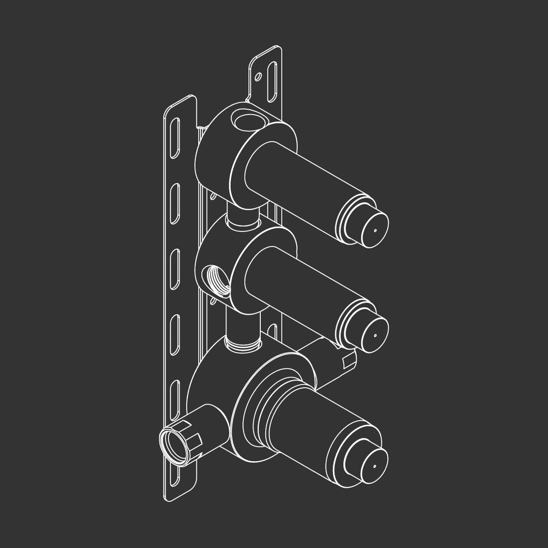 Ptr Plumbing Telescopic Regulator PTR40 Built In Parts CEA Design