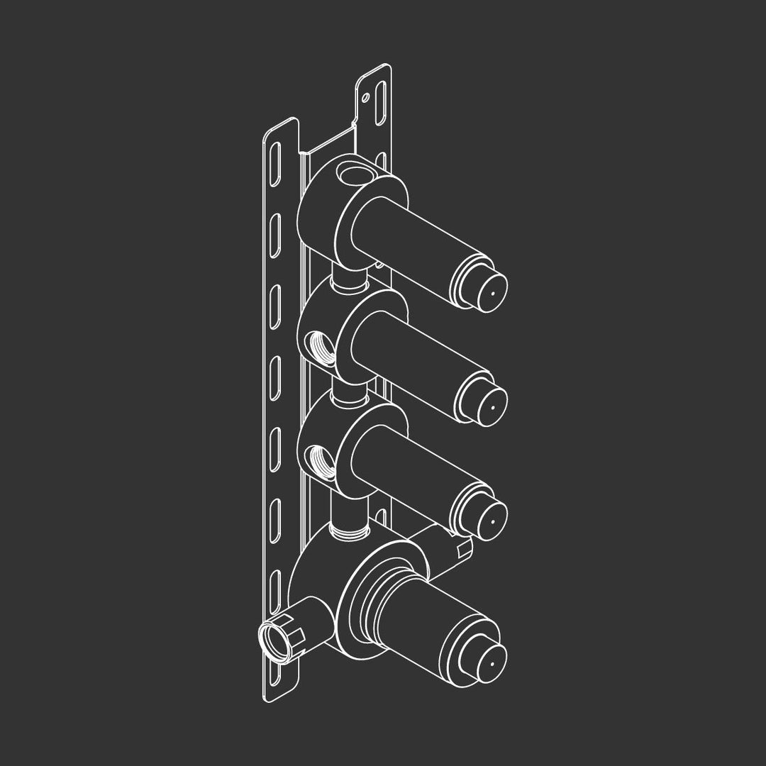 Ptr Plumbing Telescopic Regulator PTR50 Built In Parts CEA Design