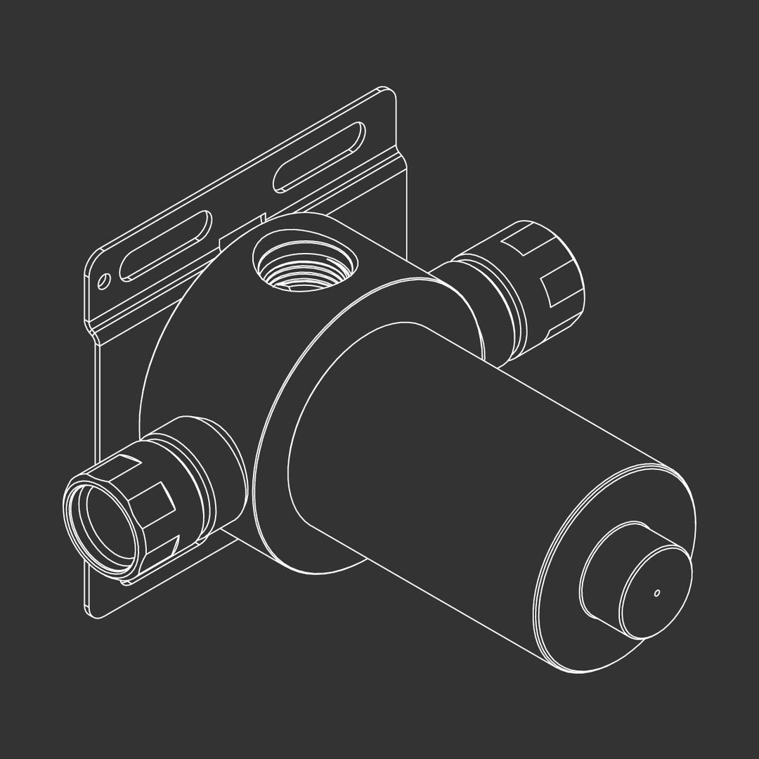 Ptr Plumbing Telescopic Regulator PTR63 Built In Parts CEA Design