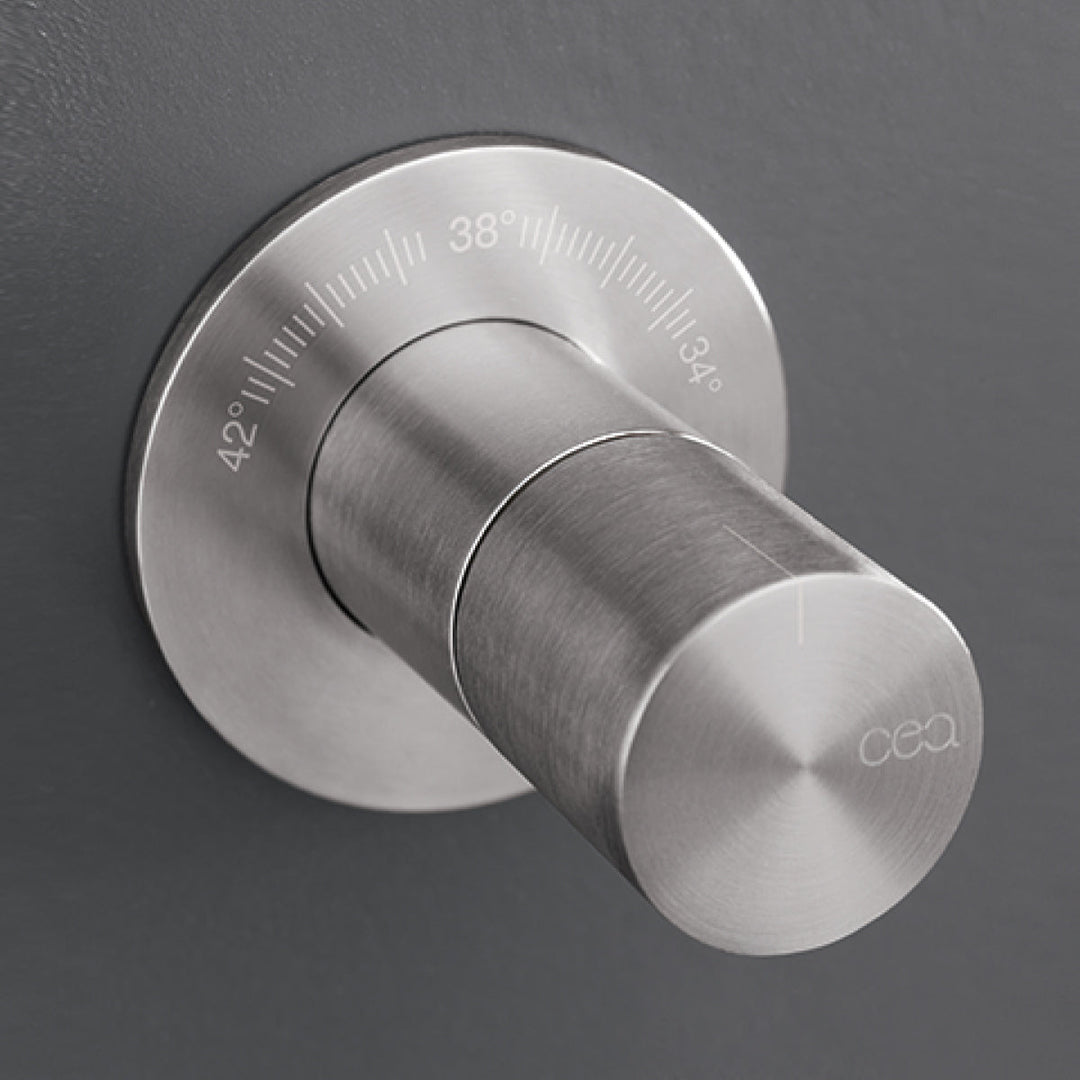 Gastone Wall mounted thermostatic mixer