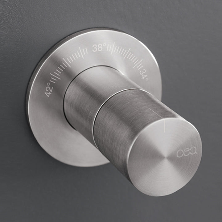 Gastone Wall mounted thermostatic mixer