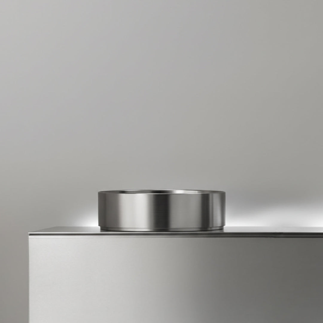 Washbasins Countertop washbasin (Ø 425 mm, H. 120 mm) without overflow and with siphoned free flow drain completely inspectable Washbasins CEA Design