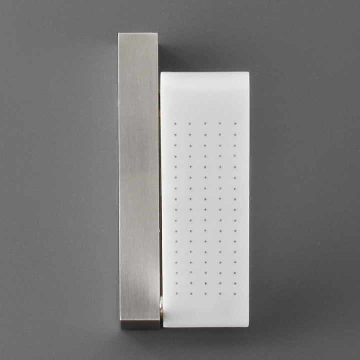 Shower Heads Adjustable Delrin® shower head with rain jet Shower CEA Design