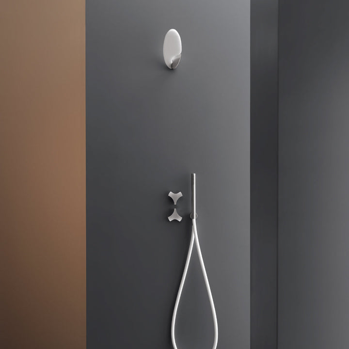 Shower Heads Adjustable Delrin® shower head with rain jet Shower CEA Design