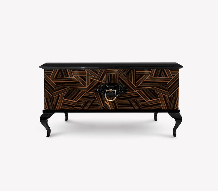 guggenheim nightstand Nightstands Boca Do Lobo Ebony Geometric
