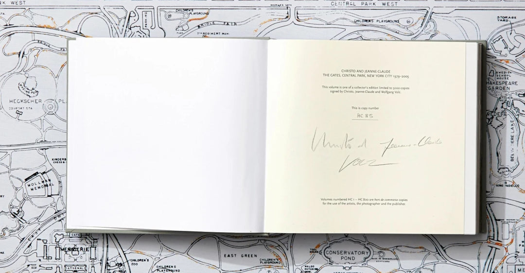 Christo and Jeanne-Claude. The Gates Print Books Taschen   
