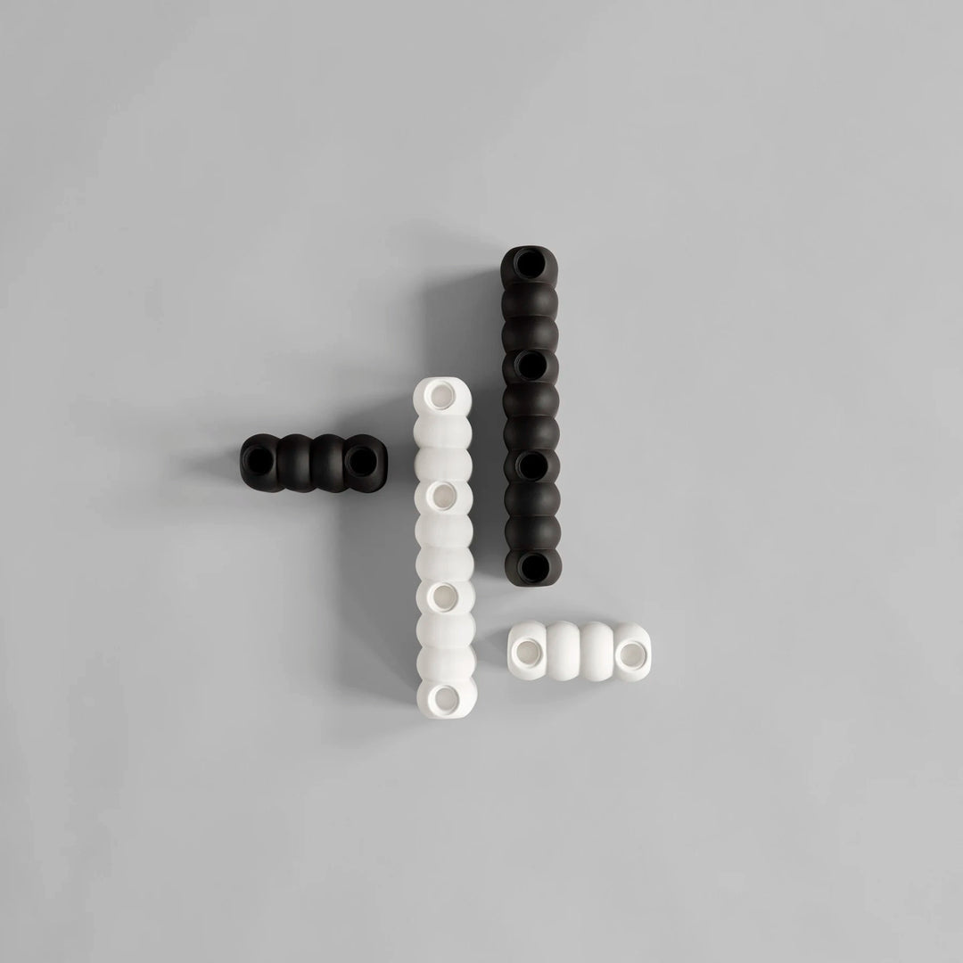 Tube Candle Holder, Mini - Bone White Candle Holder 101 Copenhagen   