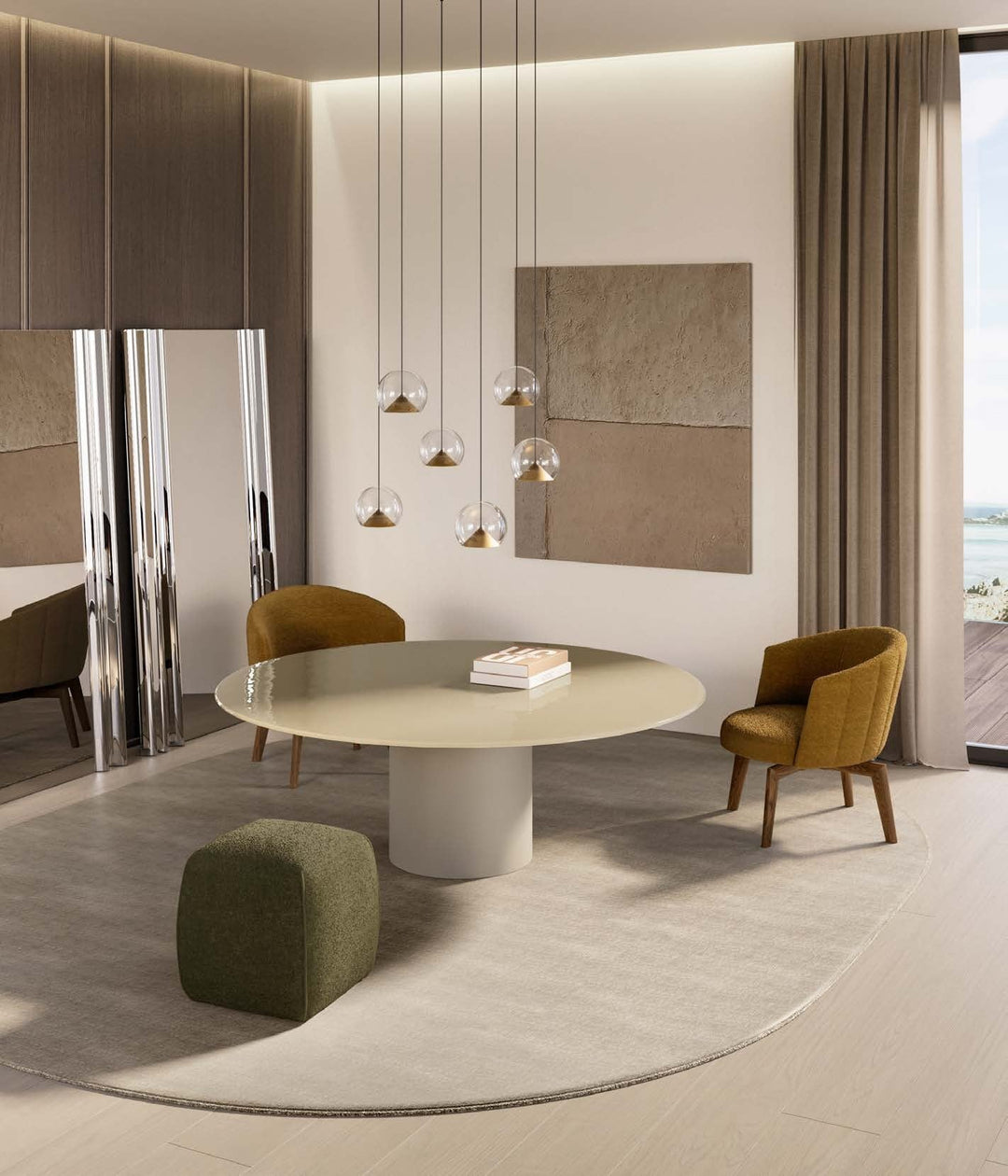 Cilindro Lounge Dining Table Dining Tables Eforma