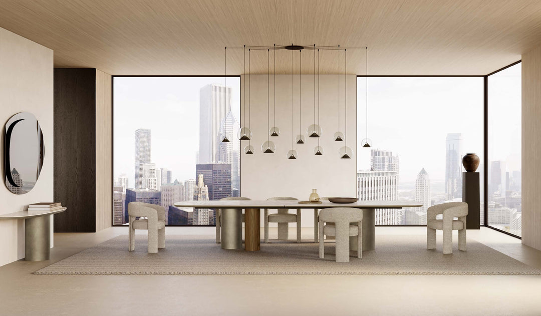 Cilindro Mix Dining Table Dining Tables Eforma