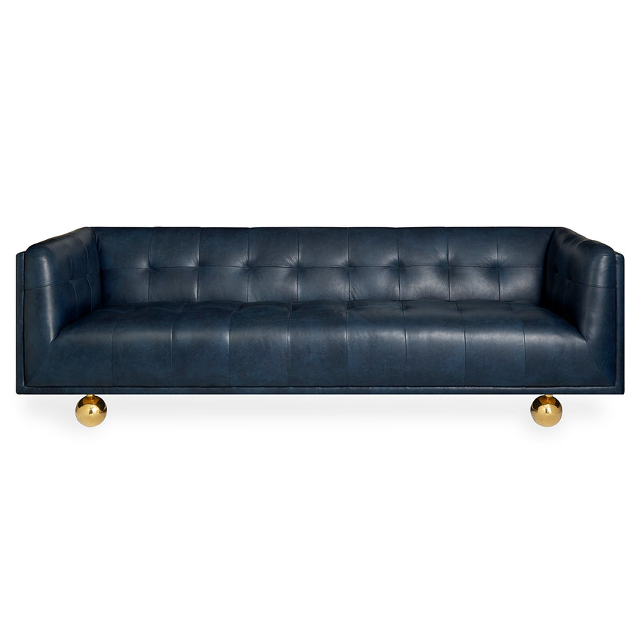 Claridge 90" Sofa Jonathan Adler Brogue Navy