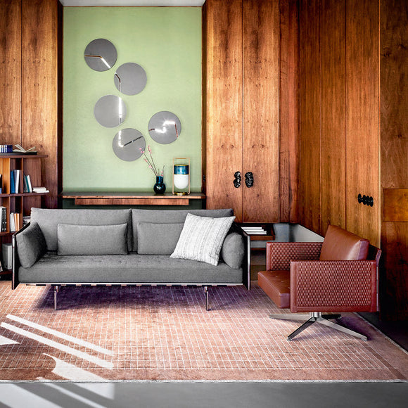 Clayton Swivel Armchair Chairs Poltrona Frau