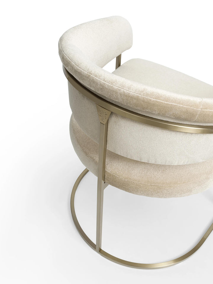 Clem Armchair Outdoor Brass Chairs & Armchairs Visionnaire