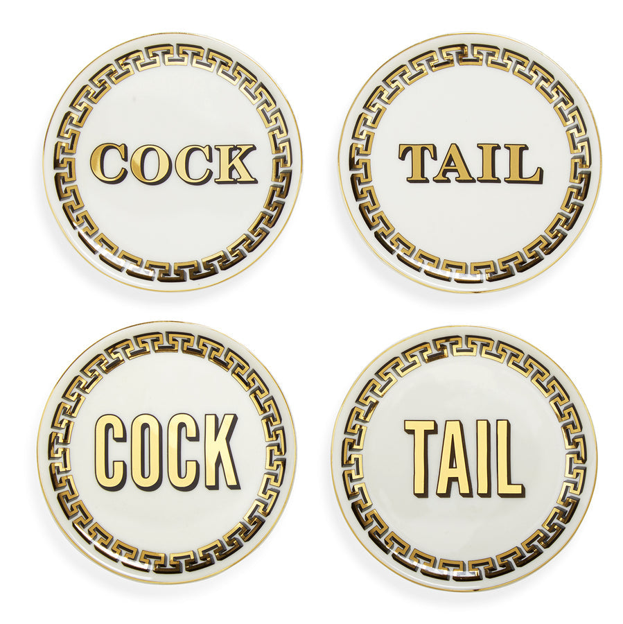 Cock/Tail Coasters Jonathan Adler Default Title