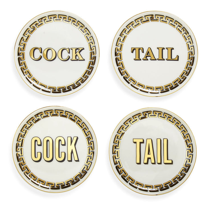 Cock/Tail Coasters Jonathan Adler Default Title