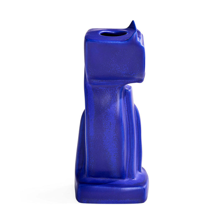 Cobalt Cat Vase Jonathan Adler