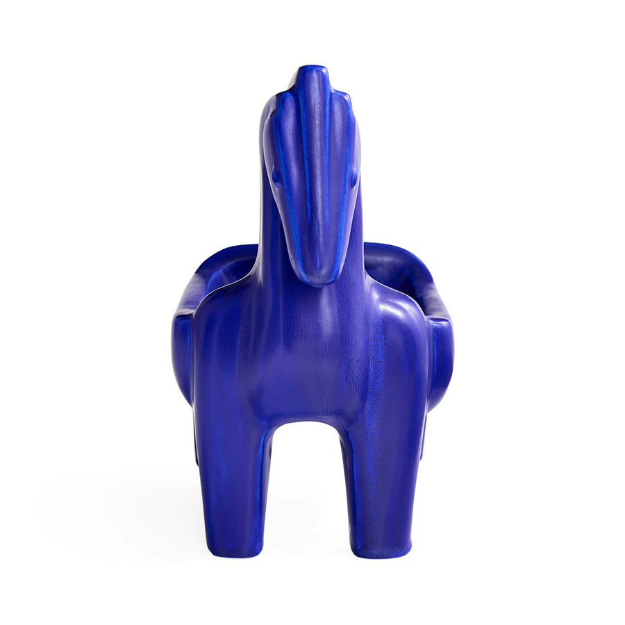 Cobalt Horse Bowl Jonathan Adler