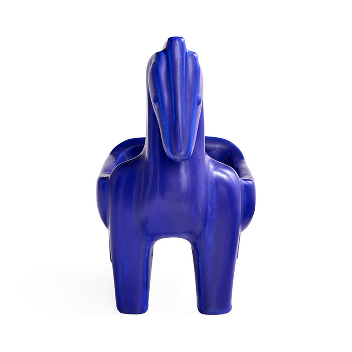 Cobalt Horse Bowl Jonathan Adler