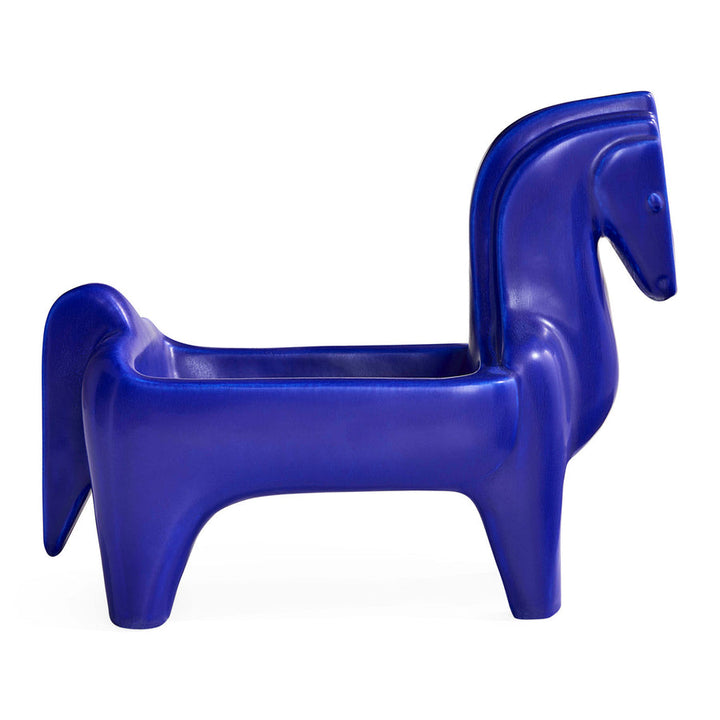 Cobalt Horse Bowl Jonathan Adler Default Title