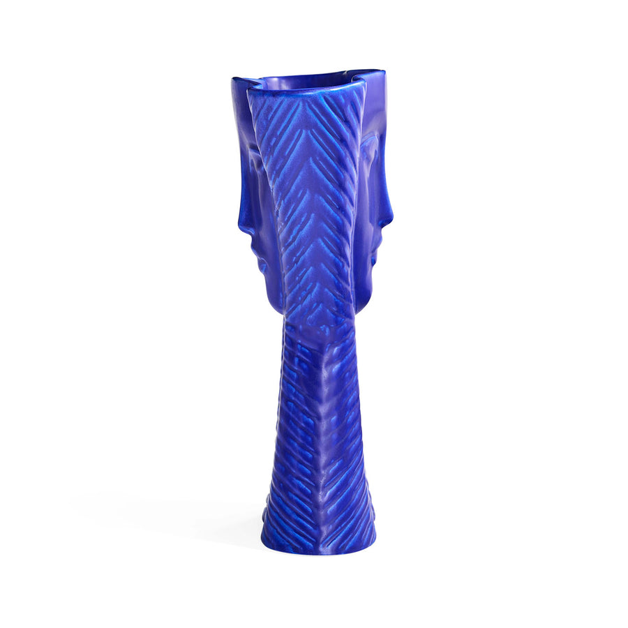 Cobalt Lady Vase Jonathan Adler