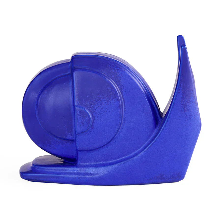Cobalt Snail Objet Jonathan Adler