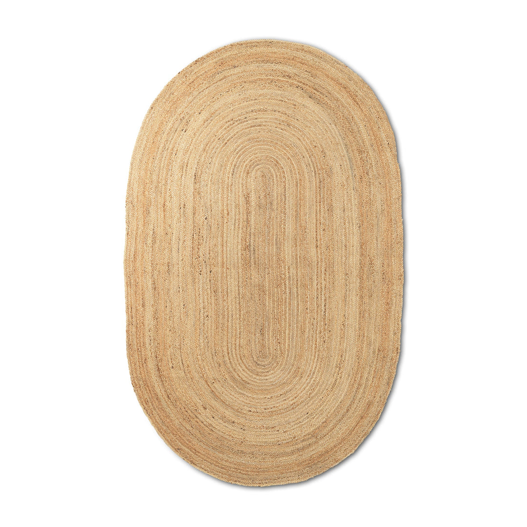 Eternal Oval Jute Rug Rugs Ferm Living Large: 90.6 in width