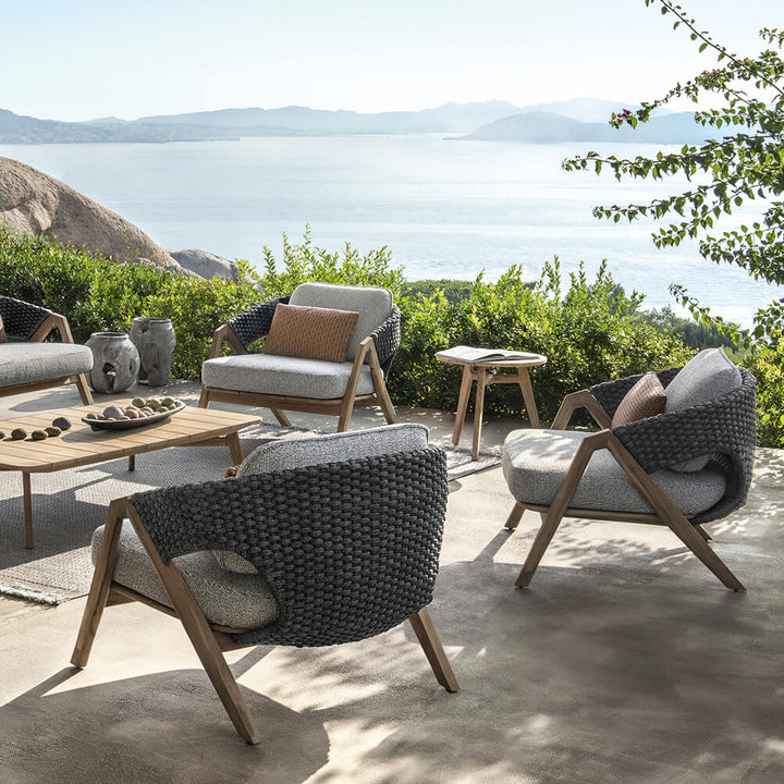 Knit Lounge Chair Contemporary Italian Lounge Chairs Ethimo