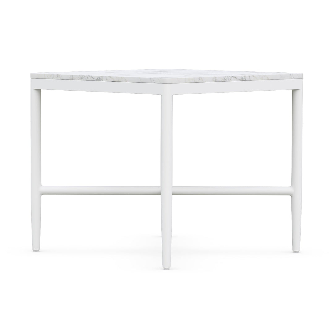 Corsica Side Table Outdoor Tables Azzurro Living Matte White