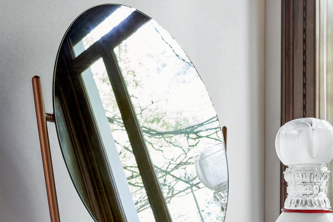 Coseno Console Table With Mirror Bonaldo