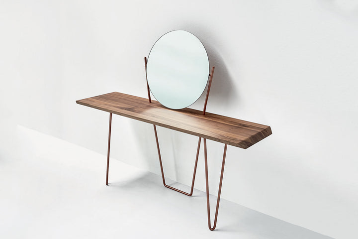 Coseno Console Table With Mirror Bonaldo