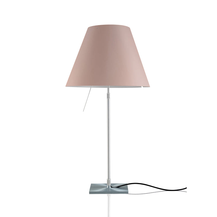 Costanza Table Lamp Table Lamps Luceplan Soft Skin Aluminum