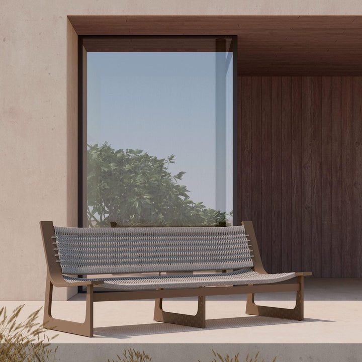 Cozumel 3 Seat Sofa Outdoor Azzurro Living