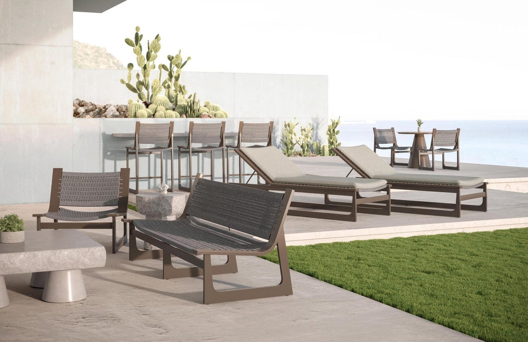 Cozumel 3 Seat Sofa Outdoor Azzurro Living