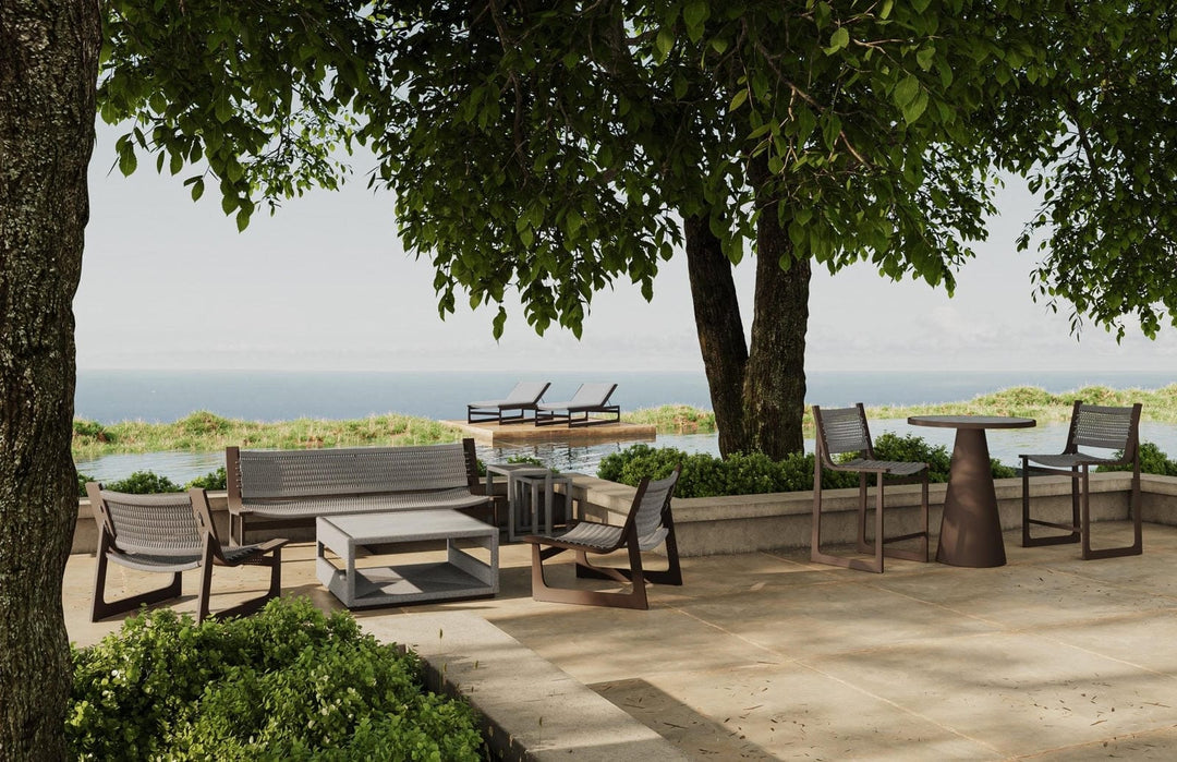 Cozumel 3 Seat Sofa Outdoor Azzurro Living