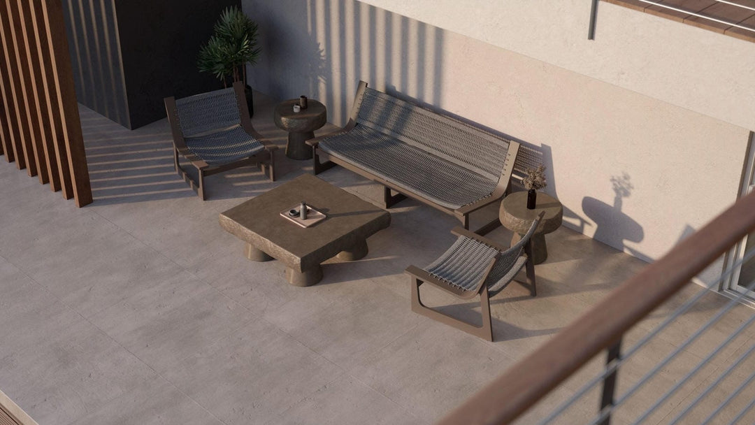Cozumel 3 Seat Sofa Outdoor Azzurro Living