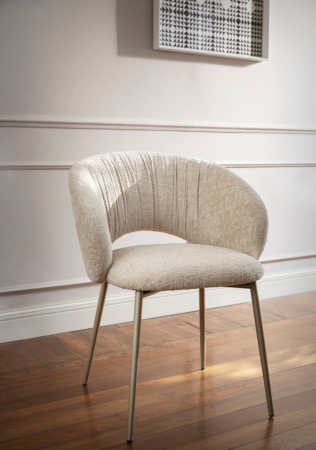 Anime Chair Matt Pearl Beige Sand Calligaris