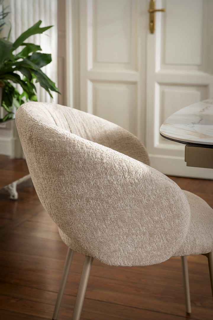 Anime Chair Matt Pearl Beige Sand Calligaris