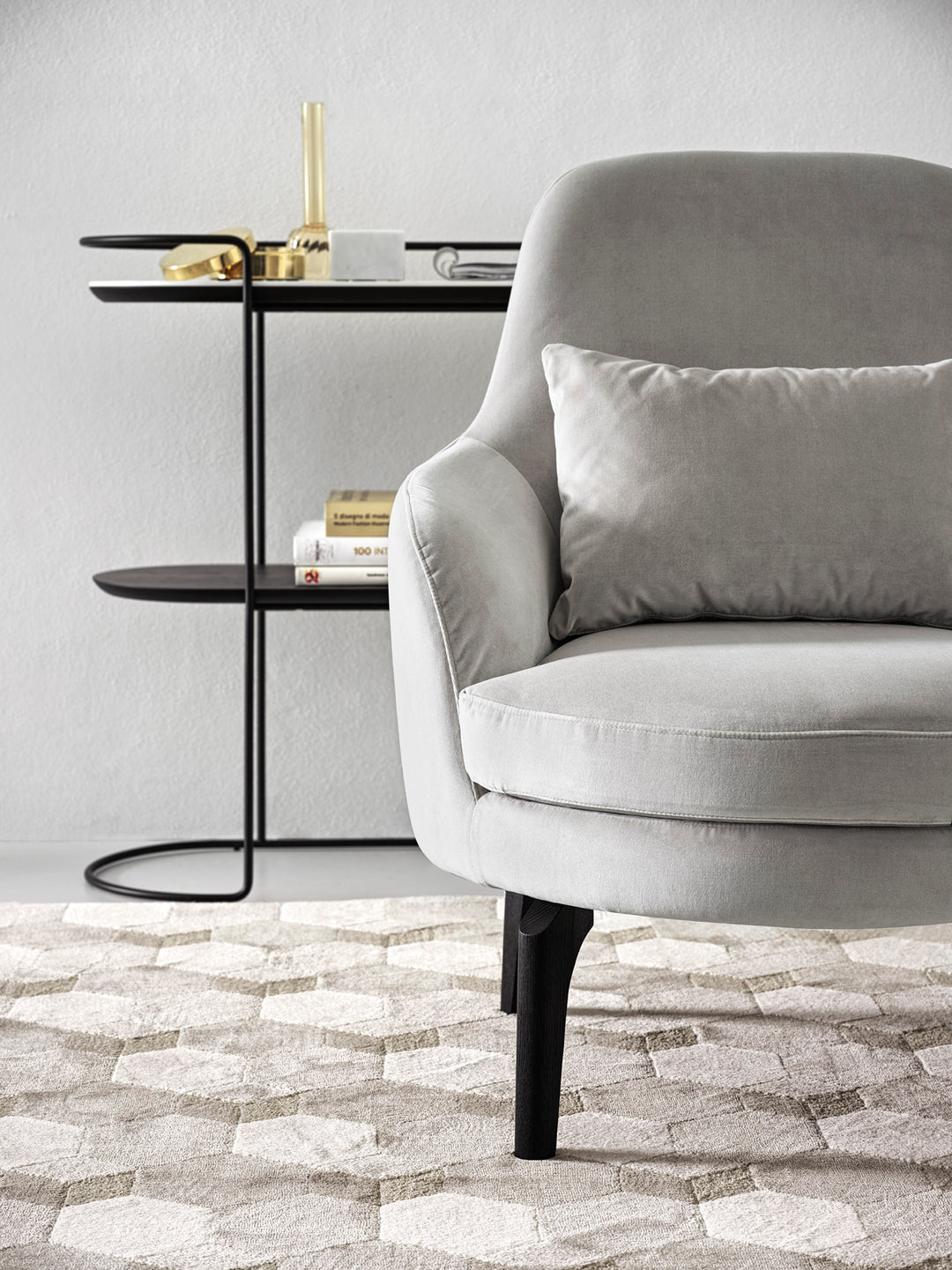 Atollo Console with Elliptical top Table Console Table Calligaris