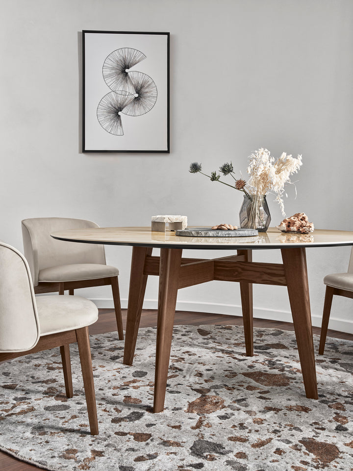 Terrazzo Round Rug Rugs Calligaris