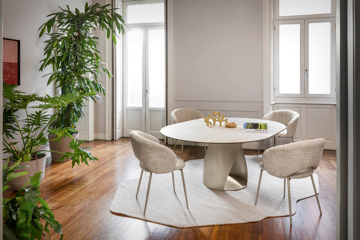 Anime Chair Matt Pearl Beige Sand Calligaris