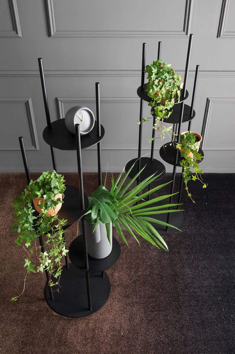 Circles Storage Structure with rould shelves Console Table Calligaris
