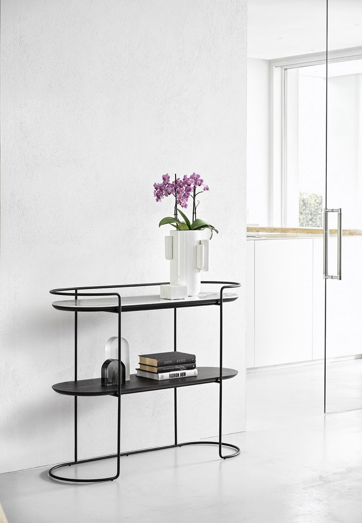 Atollo Console with Elliptical top Table Console Table Calligaris