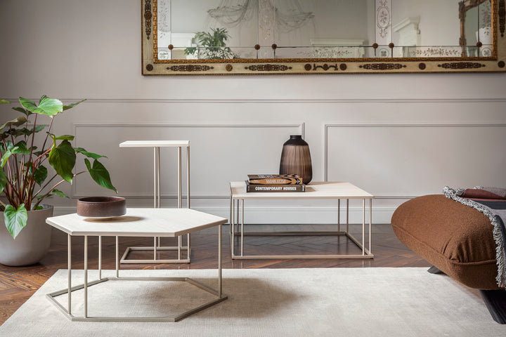 Renee Hexagonal Coffee Table End Table Calligaris