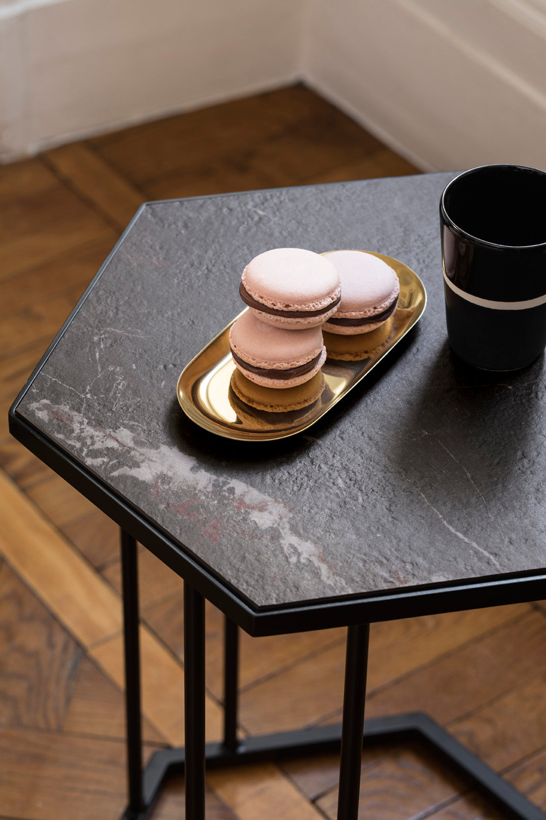 Renee Hexagonal Coffee Table End Table Calligaris